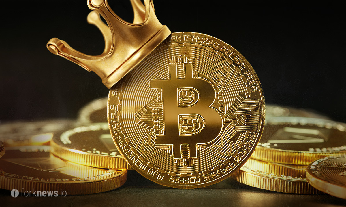 Индекс доминирования bitcoin опять вырос